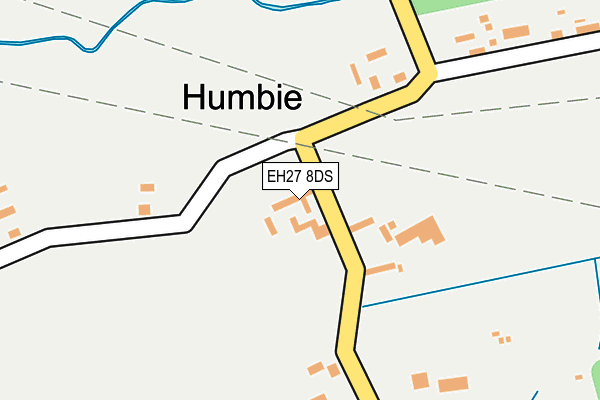 EH27 8DS map - OS OpenMap – Local (Ordnance Survey)