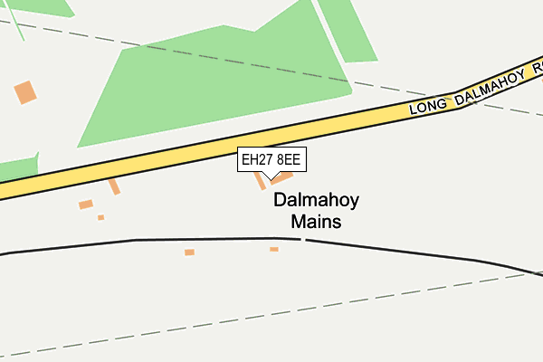 EH27 8EE map - OS OpenMap – Local (Ordnance Survey)