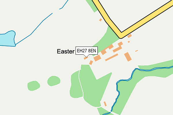 EH27 8EN map - OS OpenMap – Local (Ordnance Survey)