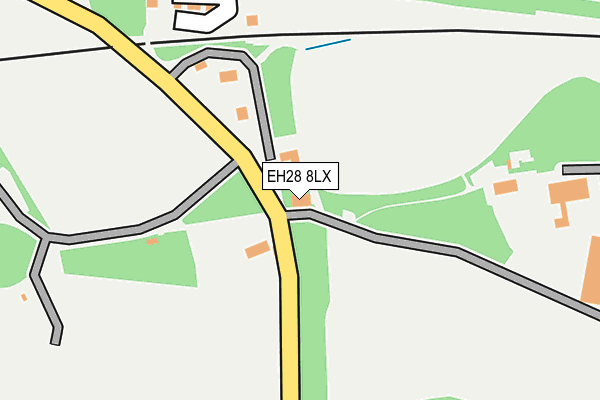 EH28 8LX map - OS OpenMap – Local (Ordnance Survey)