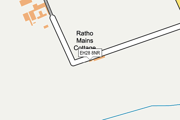 EH28 8NR map - OS OpenMap – Local (Ordnance Survey)