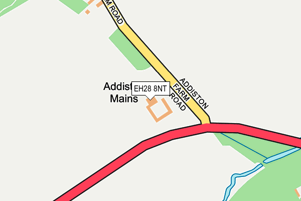 EH28 8NT map - OS OpenMap – Local (Ordnance Survey)