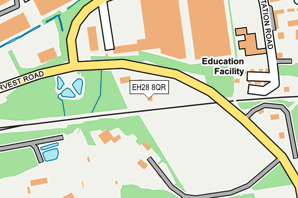 EH28 8QR map - OS OpenMap – Local (Ordnance Survey)