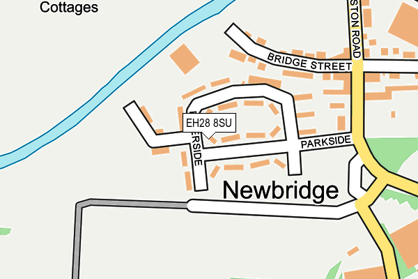 EH28 8SU map - OS OpenMap – Local (Ordnance Survey)