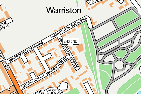 EH3 5ND map - OS OpenMap – Local (Ordnance Survey)