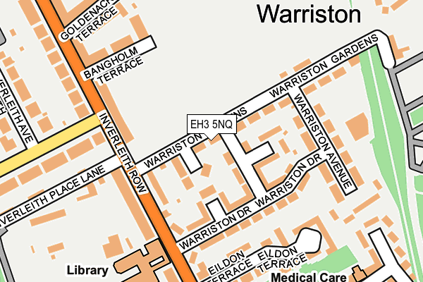 EH3 5NQ map - OS OpenMap – Local (Ordnance Survey)