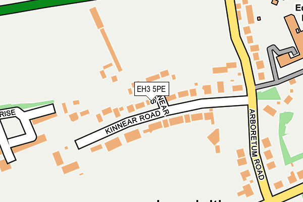 EH3 5PE map - OS OpenMap – Local (Ordnance Survey)