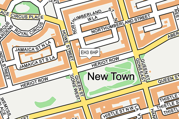 EH3 6HP map - OS OpenMap – Local (Ordnance Survey)