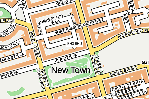 EH3 6HU map - OS OpenMap – Local (Ordnance Survey)