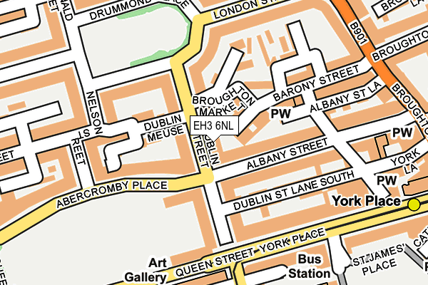 Map of EDINBURGH INNOVATION PARK HUB DEVELOPMENT COMPANY LIMITED at local scale
