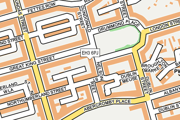 Map of CALEDONIAN PROCUREMENT LTD at local scale