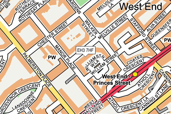 Map of HOUSE OF HEARING LTD at local scale