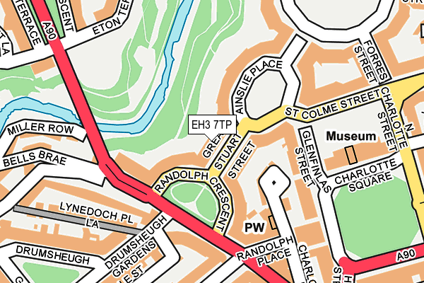 Map of FM NORTH LODGE LIMITED at local scale