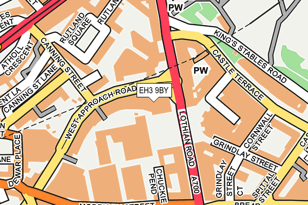 Map of THE HERMES UOB EUROPEAN PRIVATE EQUITY FUND "B" at local scale