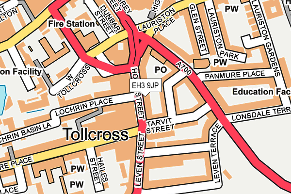 Map of WANDERERS HOLDINGS LIMITED at local scale