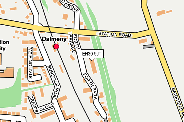 EH30 9JT map - OS OpenMap – Local (Ordnance Survey)
