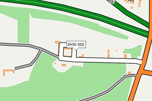 EH30 9SS map - OS OpenMap – Local (Ordnance Survey)