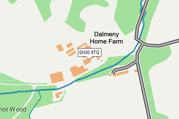 EH30 9TQ map - OS OpenMap – Local (Ordnance Survey)