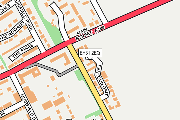 Map of CRAIG WOOD CATERING LIMITED at local scale