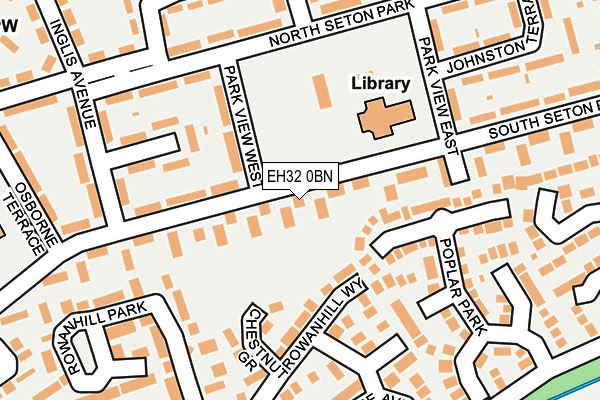 EH32 0BN map - OS OpenMap – Local (Ordnance Survey)