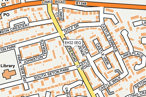 EH32 0EQ map - OS OpenMap – Local (Ordnance Survey)