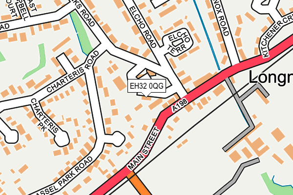 EH32 0QG map - OS OpenMap – Local (Ordnance Survey)