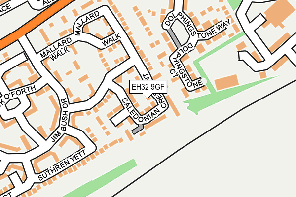 Map of CENTRAL APARTMENTS TRANENT LTD at local scale