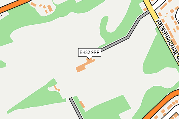 EH32 9RP map - OS OpenMap – Local (Ordnance Survey)