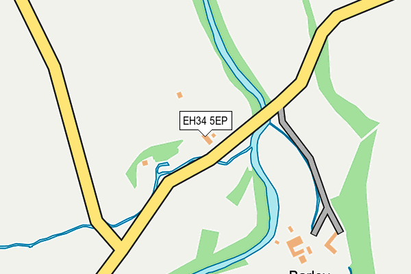 EH34 5EP map - OS OpenMap – Local (Ordnance Survey)