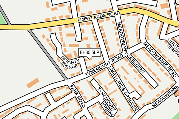 EH35 5LP map - OS OpenMap – Local (Ordnance Survey)