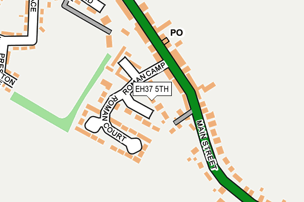 EH37 5TH map - OS OpenMap – Local (Ordnance Survey)