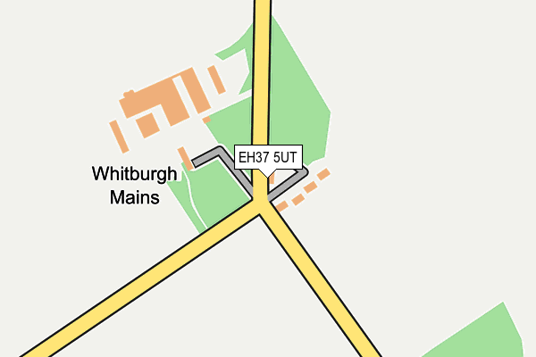 EH37 5UT map - OS OpenMap – Local (Ordnance Survey)