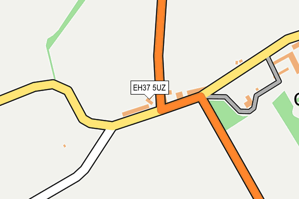 EH37 5UZ map - OS OpenMap – Local (Ordnance Survey)
