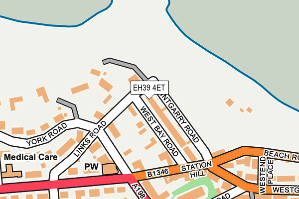 EH39 4ET map - OS OpenMap – Local (Ordnance Survey)