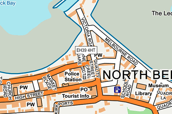 EH39 4HT map - OS OpenMap – Local (Ordnance Survey)