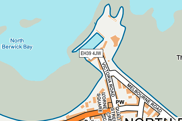 EH39 4JW map - OS OpenMap – Local (Ordnance Survey)