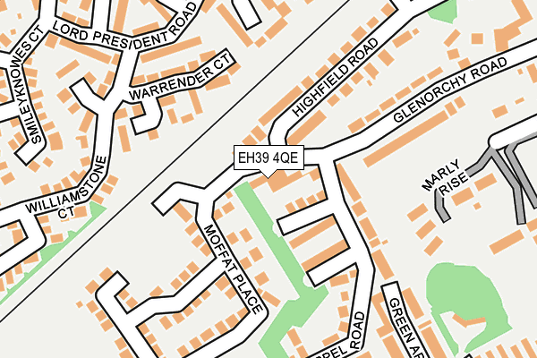 EH39 4QE map - OS OpenMap – Local (Ordnance Survey)