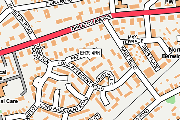 EH39 4RN map - OS OpenMap – Local (Ordnance Survey)