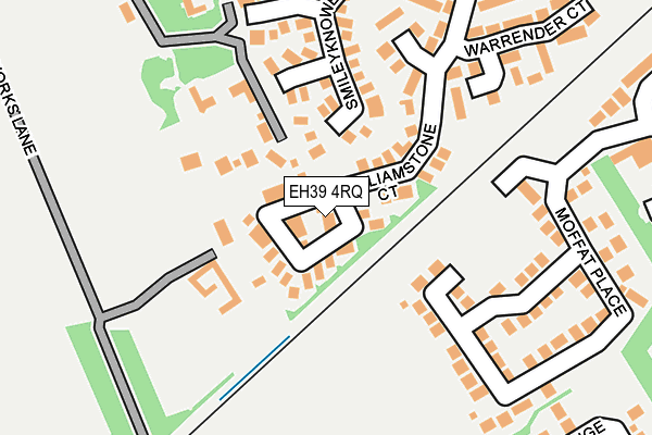EH39 4RQ map - OS OpenMap – Local (Ordnance Survey)