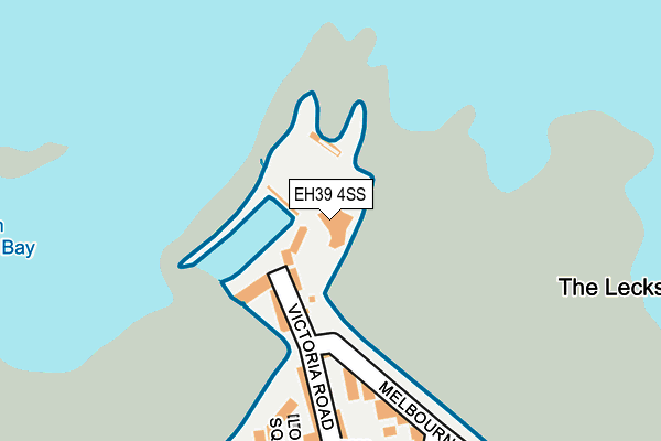 EH39 4SS map - OS OpenMap – Local (Ordnance Survey)