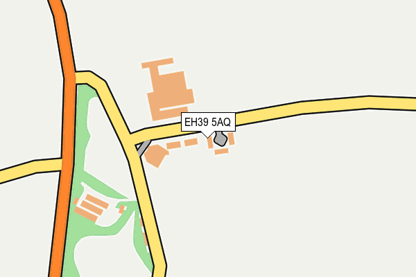 EH39 5AQ map - OS OpenMap – Local (Ordnance Survey)