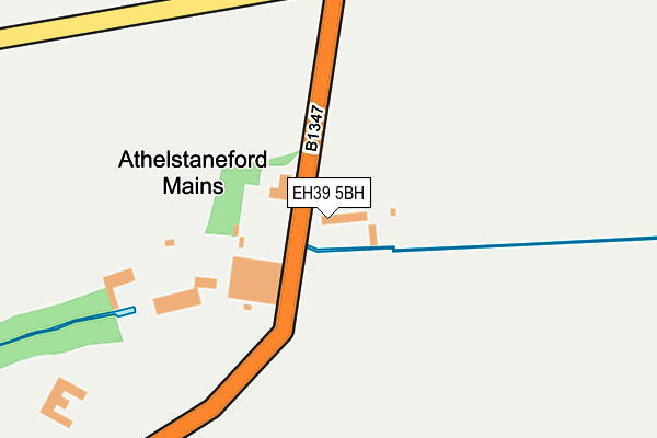 EH39 5BH map - OS OpenMap – Local (Ordnance Survey)