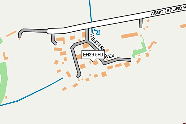 EH39 5HJ map - OS OpenMap – Local (Ordnance Survey)