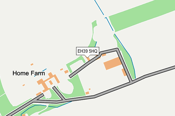 EH39 5HQ map - OS OpenMap – Local (Ordnance Survey)