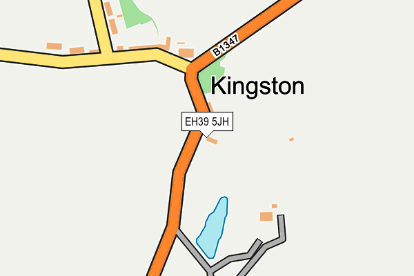 EH39 5JH map - OS OpenMap – Local (Ordnance Survey)