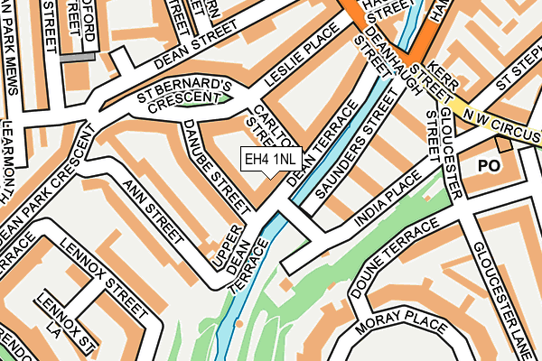 EH4 1NL map - OS OpenMap – Local (Ordnance Survey)