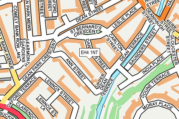 EH4 1NT map - OS OpenMap – Local (Ordnance Survey)