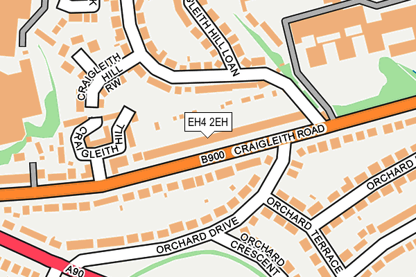 EH4 2EH map - OS OpenMap – Local (Ordnance Survey)