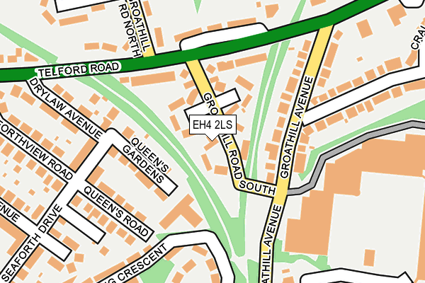 Map of CHESSER HOMES LTD at local scale