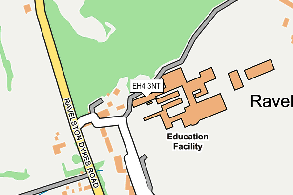 EH4 3NT map - OS OpenMap – Local (Ordnance Survey)